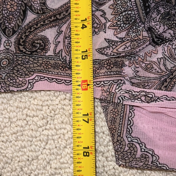 INC International Concepts L/S Shirt Small Button Up Sparkly Buttons - Picture 11 of 15